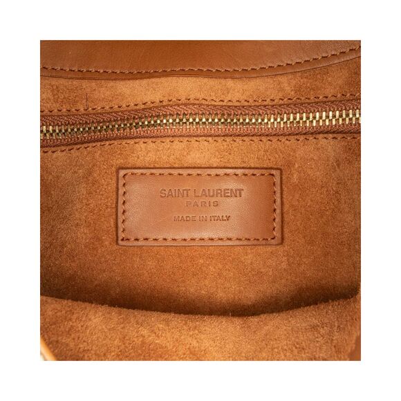 Pre Loved Saint Laurent Canvas and Leather Le 5 a 7 - Picture 6 of 8